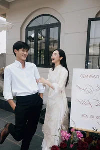 Stunning Engagement Ceremony of Famous Vietnamese Actress Quynh Luong - image 8