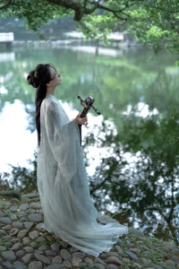 YiTuYu Art Language Vol.9774: A Stunning Portrait Collection Featuring the Ethereal Beauty of Cang Cang - image 16
