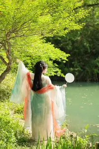 Xi Gua's Graceful Hanfu Elegance | YiTuYu Vol.8558 Collection - image 8