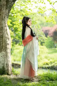 Xi Gua's Graceful Hanfu Elegance | YiTuYu Vol.8558 Collection - image 1