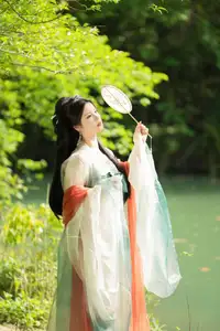 Xi Gua's Graceful Hanfu Elegance | YiTuYu Vol.8558 Collection - image 6