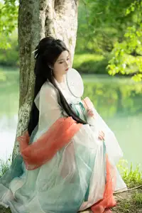 Xi Gua's Graceful Hanfu Elegance | YiTuYu Vol.8558 Collection - image 15