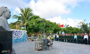General Staff Delegation Inspects Truong Sa Island District - image 7