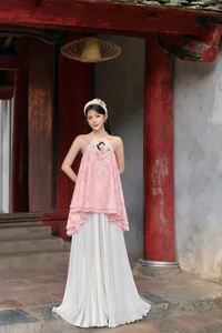 Timeless Elegance: Exploring the Spring-Inspired Ao Dai Collection for Modern Women - image 6