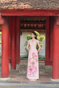 Timeless Elegance: Exploring the Spring-Inspired Ao Dai Collection for Modern Women - image 2