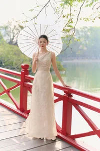 Timeless Elegance: Exploring the Spring-Inspired Ao Dai Collection for Modern Women - image 8
