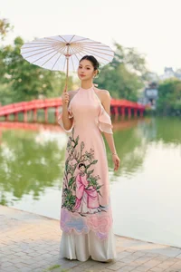 Timeless Elegance: Exploring the Spring-Inspired Ao Dai Collection for Modern Women - image 1