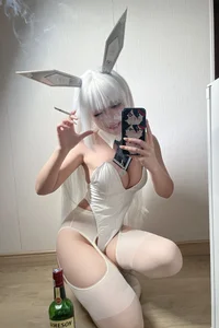 Modern Aesthetic with Coser Jiao Rou Ji Walkure in White Rabbit Branle - image 2