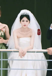 Bai Lu's Stunning Wedding Dress Photos Spark Netizen Controversy - image 2