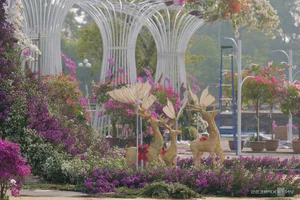 Northern Vietnam's Largest Flower Festival: 200 Tons of Blooms on Display - image 4