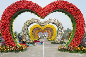Northern Vietnam's Largest Flower Festival: 200 Tons of Blooms on Display - image 2