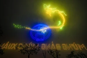 Spectacular 2,024 Drone Light Show Illuminates Hanoi Sky for Lunar New Year 2024 - image 0