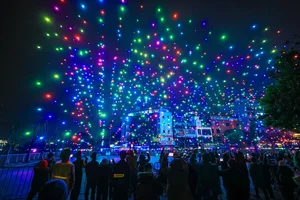Spectacular 2,024 Drone Light Show Illuminates Hanoi Sky for Lunar New Year 2024 - image 8