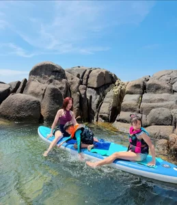 Stunning Beach Fashion at Vĩnh Hy Bay: Diệp Lâm Anh’s Luxury Travel Inspiration and Swimwear Trends for a Perfect Vietnam Tropical Escape. - image 2