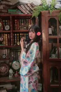 East Asian Charm: Graceful Beauty in Kimono - YiTuYu Art Language Vol.8631 KK Photo Series - image 18