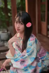 East Asian Charm: Graceful Beauty in Kimono - YiTuYu Art Language Vol.8631 KK Photo Series - image 2