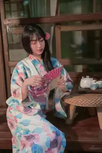 East Asian Charm: Graceful Beauty in Kimono - YiTuYu Art Language Vol.8631 KK Photo Series - image 20