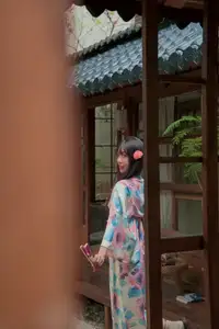 East Asian Charm: Graceful Beauty in Kimono - YiTuYu Art Language Vol.8631 KK Photo Series - image 10