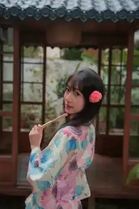 East Asian Charm: Graceful Beauty in Kimono - YiTuYu Art Language Vol.8631 KK Photo Series - image 15