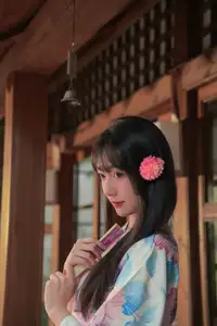 East Asian Charm: Graceful Beauty in Kimono - YiTuYu Art Language Vol.8631 KK Photo Series - image 16