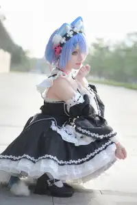 Coser Hua Qi Hana's Adorable Cat Rem Cosplay at Anime Carnival - image 9