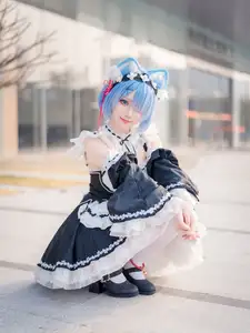 Coser Hua Qi Hana's Adorable Cat Rem Cosplay at Anime Carnival - image 19
