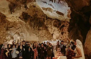A Dream Underground: Vietnamese Groom and Western Bride Hold Unique Cave Wedding - image 5