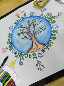 150+ Creative and Meaningful Green Earth Drawing Ideas for Inspiration - image 52