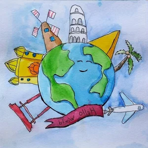 150+ Creative and Meaningful Green Earth Drawing Ideas for Inspiration - image 55