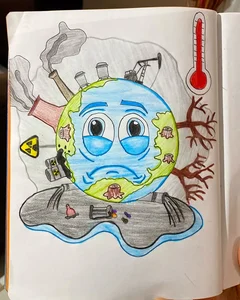 150+ Creative and Meaningful Green Earth Drawing Ideas for Inspiration - image 18