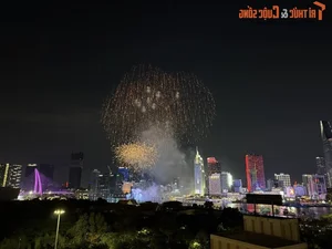 A Stunning Visual Tribute: Fireworks Light Up the Sky for the Grand April 30th Celebration - image 6
