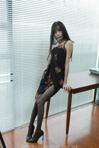 Tuan Tuan in Black High Heels IESS Fashion Spotlight - image 52