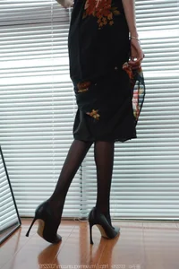 Tuan Tuan in Black High Heels IESS Fashion Spotlight - image 17