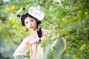 Graceful Hanfu Beauty with Dreamy Butterfly Kite - Zi Yu, YiTuYu Vol.8737 - image 22