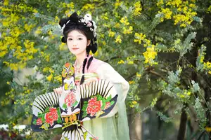 Graceful Hanfu Beauty with Dreamy Butterfly Kite - Zi Yu, YiTuYu Vol.8737 - image 12