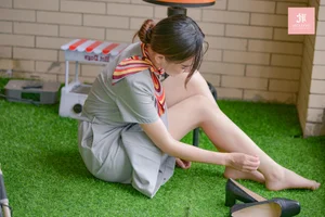 IESS Puhui Vol.069: Qing Ping in Professional Flight Attendant Style - image 45
