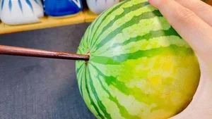 The Genius Chopstick Trick to Pick the Perfect Watermelon - image 6