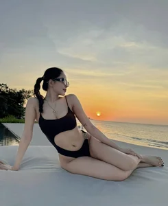 Mystical Summer Glamour: Trâm Anh Wows in Latest Mysterious Bikini Collection - image 0