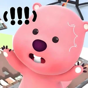 Cute Loopy Memes: The Hilarious Pink Beaver Sensation - image 26