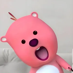 Cute Loopy Memes: The Hilarious Pink Beaver Sensation - image 7