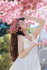Captivating chickkii: A Vision of Spring Under Cherry Blossoms - YiTuYu Vol.8707 - image 7