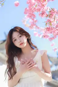 Captivating chickkii: A Vision of Spring Under Cherry Blossoms - YiTuYu Vol.8707 - image 13