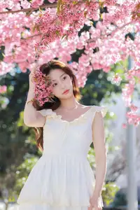 Captivating chickkii: A Vision of Spring Under Cherry Blossoms - YiTuYu Vol.8707 - image 8