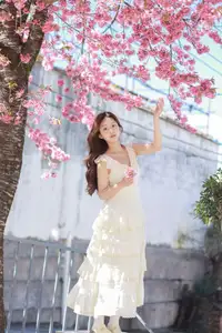 Captivating chickkii: A Vision of Spring Under Cherry Blossoms - YiTuYu Vol.8707 - image 17