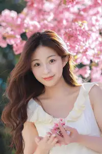 Captivating chickkii: A Vision of Spring Under Cherry Blossoms - YiTuYu Vol.8707 - image 9