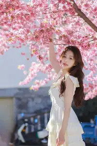 Captivating chickkii: A Vision of Spring Under Cherry Blossoms - YiTuYu Vol.8707 - image 14