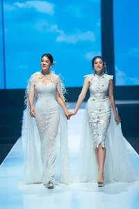 Actresses Luong Thu Trang and Kieu Anh Stunning in Bridal Wear - image 7