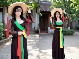 Vietnamese Traditional Quan Ho Folk Dress Sparks Online Debate Over Modern Interpretations - image 3