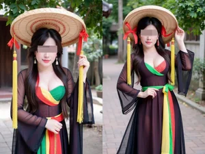 Vietnamese Traditional Quan Ho Folk Dress Sparks Online Debate Over Modern Interpretations - image 2