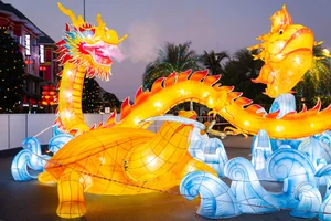 Exploring the Giant Lantern Festival at Vinhomes Ocean Park 2 - image 1
